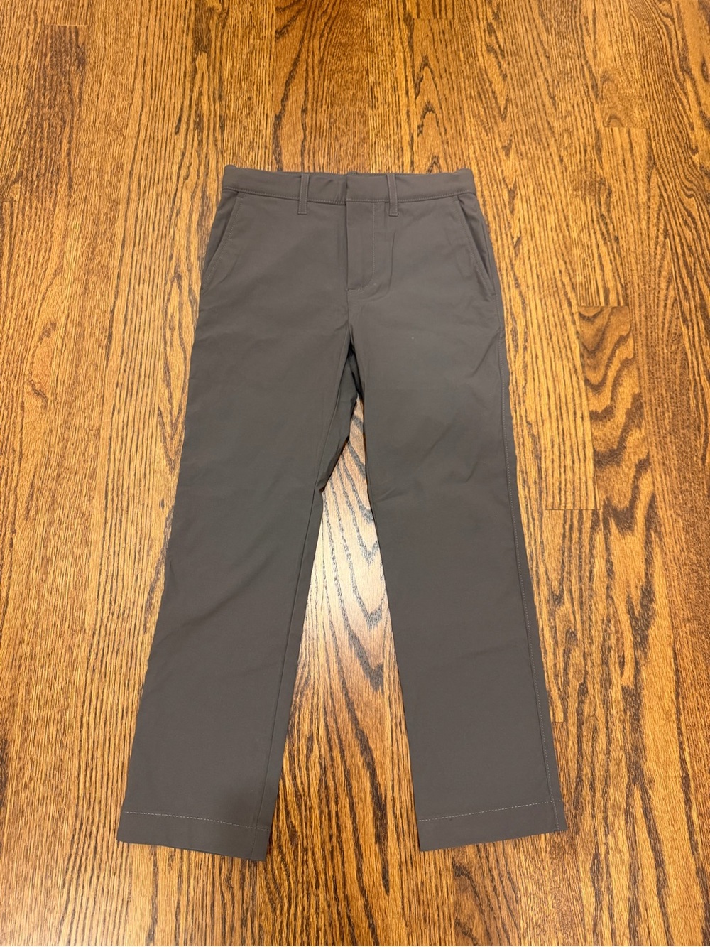 Crewcuts Men's Charcoal Straight-Leg Chinos